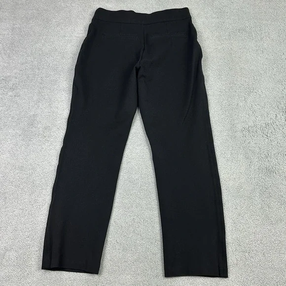 Spanx Slim Straight Perfect Pants Womens Medium Petite Black Stretch Career READ - Picture 2 of 11